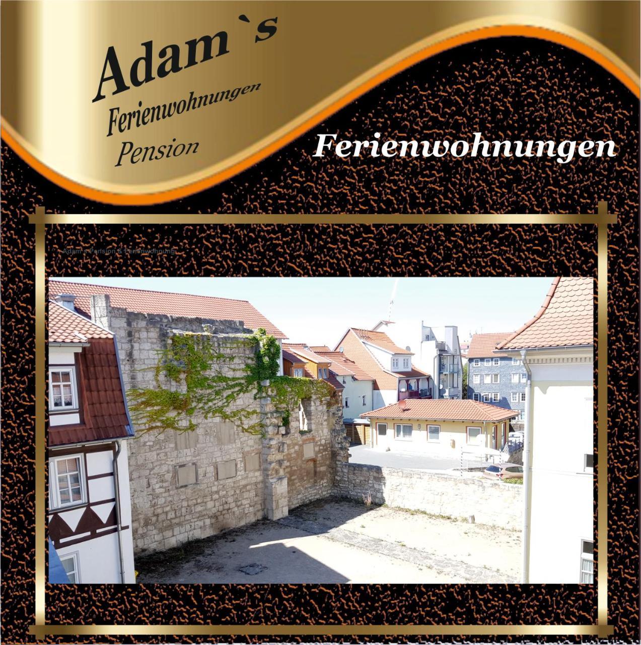 Adams Pension Und Ferienwohnungen Mühlhausen Zewnętrze zdjęcie