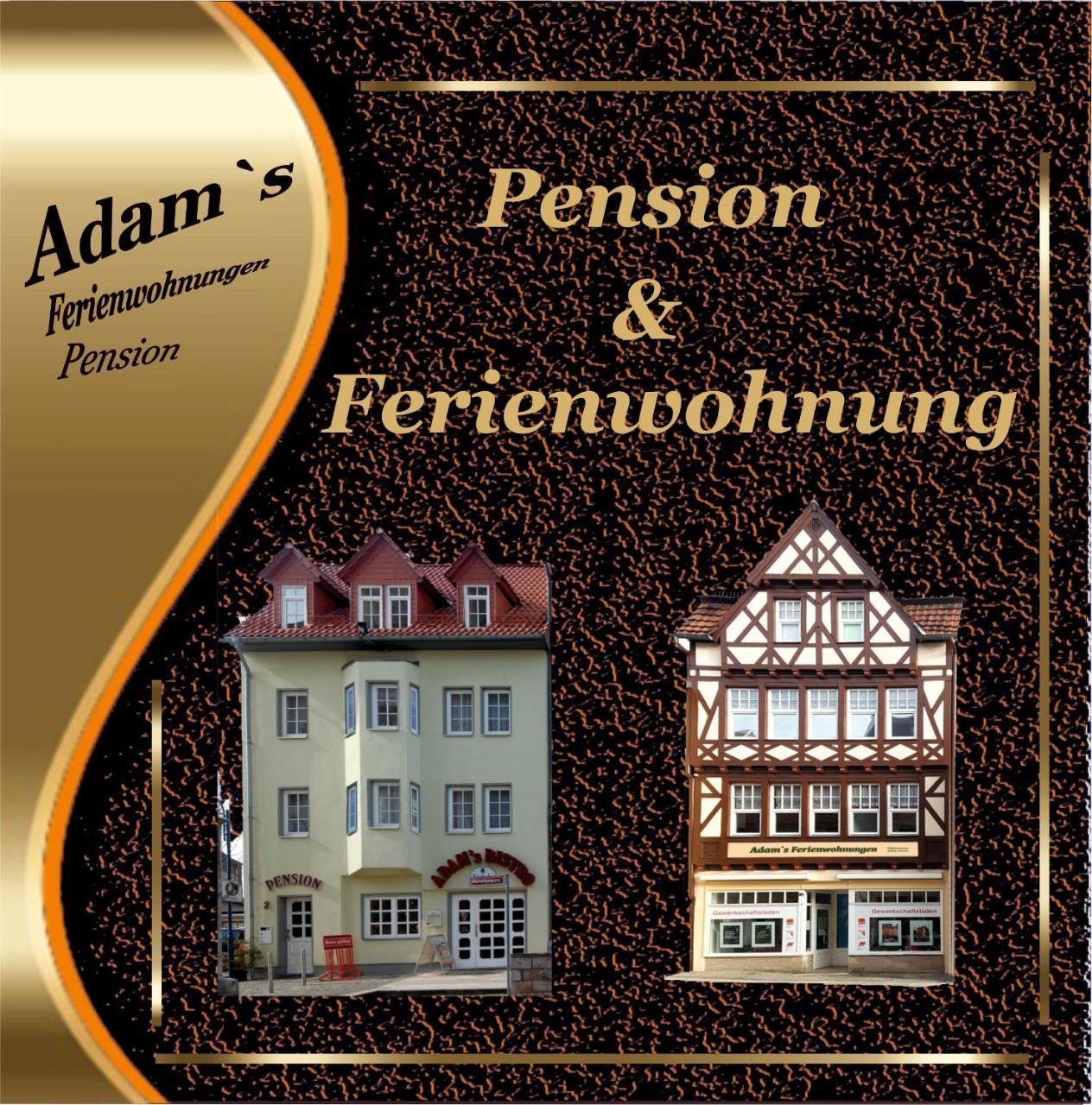 Adams Pension Und Ferienwohnungen Mühlhausen Zewnętrze zdjęcie